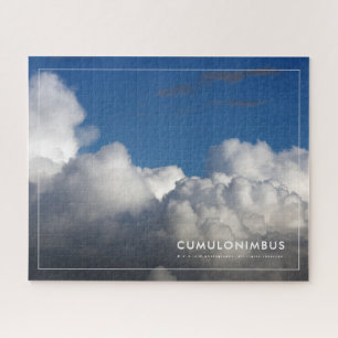 Puzzle Nubes esponjosas en un cielo azul Ceruleño