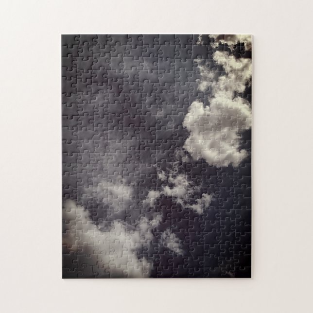 Puzzle Nubes metalizado (Vertical)