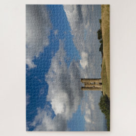 Puzzle Nubes sobre la torre de Broadway en el Cotswolds