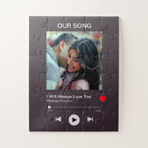 Puzzle Nuestra canción favorita - Foto Personalizado
