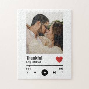 Puzzle Nuestra canción Personalizado Spotify Pares Aniver