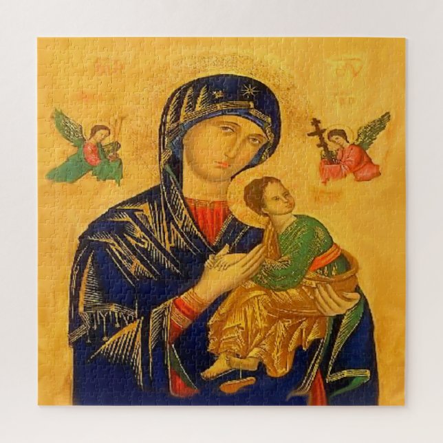 Puzzle Nuestra madre de la ayuda perpetua (Vertical)