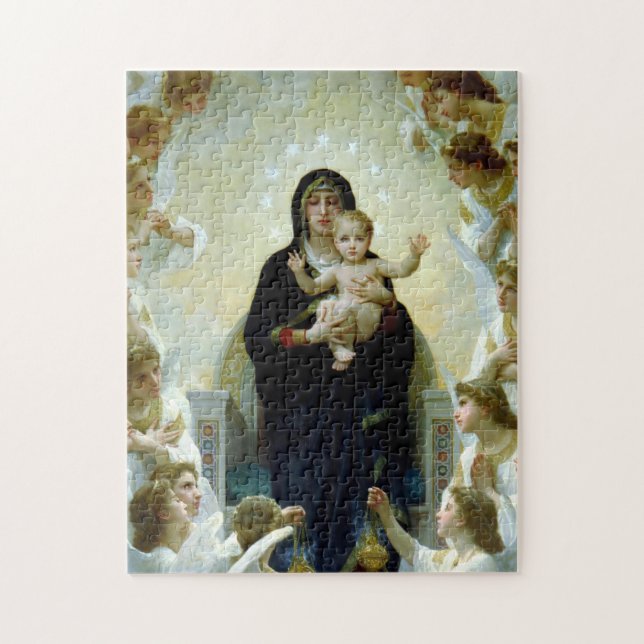 Puzzle Nuestra Señora de los Ángeles, hermosa Madonna e h (Vertical)