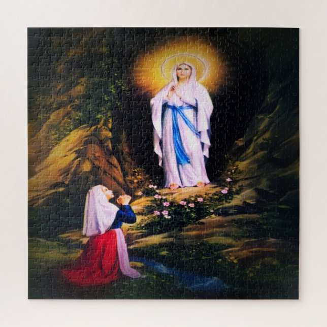 Puzzle Nuestra Señora de Lourdes (Vertical)