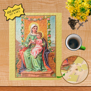 Puzzle Nuestra Señora del Rosario con el Niño Jesús