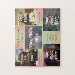 Puzzle Nuestras fotos hermosas de la vida familiar