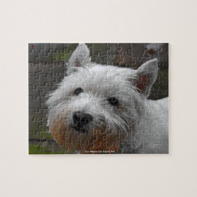 Puzzle Nuestro Mascota de Nuestra Familia (Horizontal)