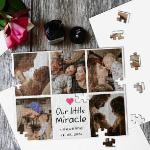 Puzzle Nuestro pequeño milagro Collage de fotos bebé Keep