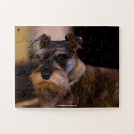 Puzzle Nuestro Schnauzer nuestro Mascota familiar