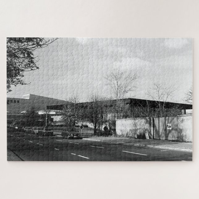 Puzzle Nueva galería nacional de Berlín (Horizontal)