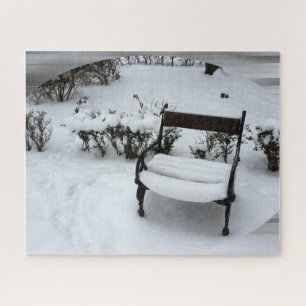 Puzzle Nueva nieve en el sillón
