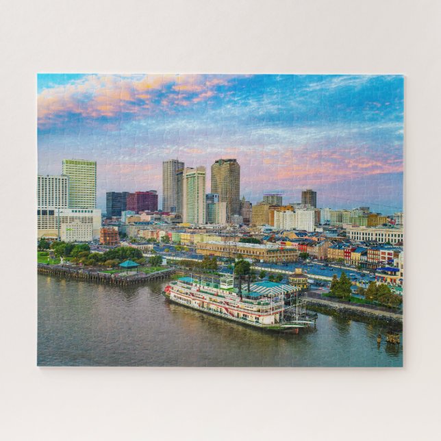 Puzzle Nueva Orleans, Luisiana vista de la ciudad (Horizontal)