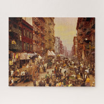 Nueva York- Años pasados circa 1891.