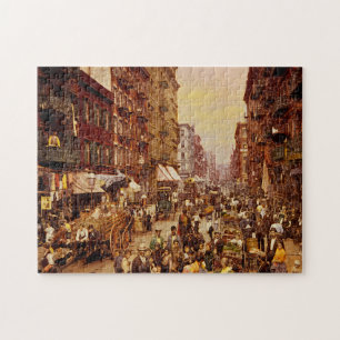 Puzzle Nueva York- Años pasados circa 1891.