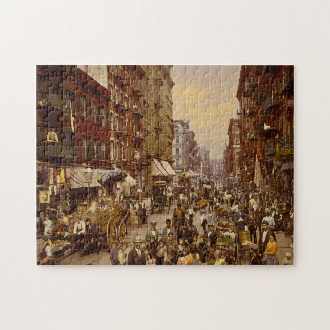 Puzzle Nueva York- Años que pasaron en 1891. (Horizontal)