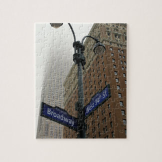 Puzzle Nueva York - Broadway y 34th - 8x10 - 110 pcs.