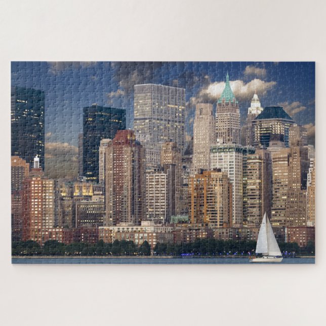 Puzzle Nueva York City Manhattan (Horizontal)