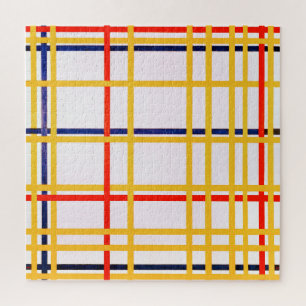 Puzzle Nueva York Ciudad I Piet Mondrian
