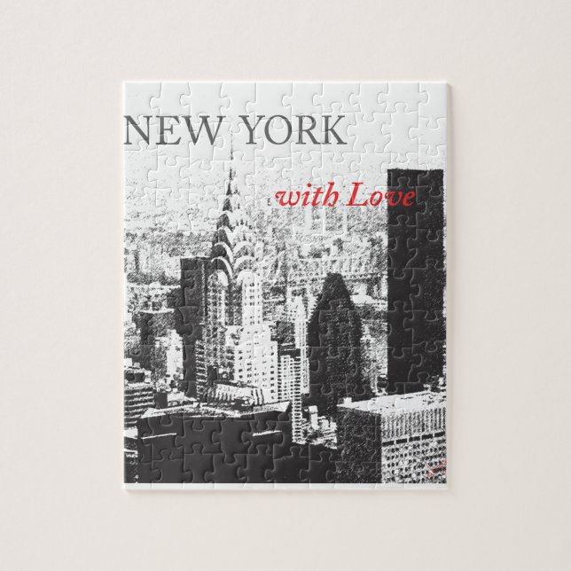 Puzzle Nueva York con amor (Vertical)