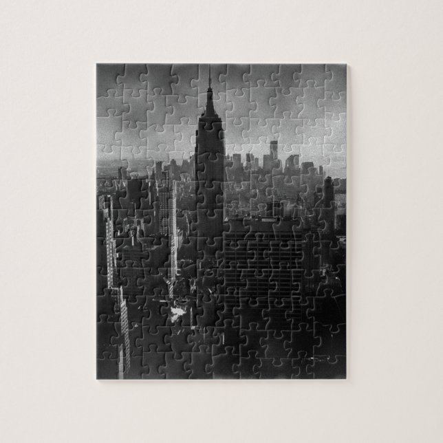 Puzzle Nueva York en blanco y negro (Vertical)