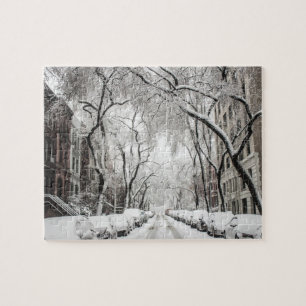 Puzzle Nueva York en invierno