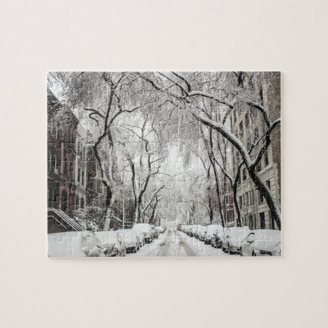 Puzzle Nueva York en invierno (Horizontal)