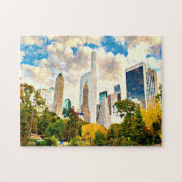 Puzzle Nueva York en su mejor momento Central Park.