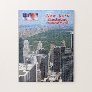 Puzzle Nueva York - Manhattan & Central Park - Estados Un