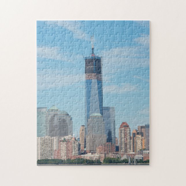 Puzzle Nueva York, Nueva York. horizonte de la ciudad de  (Vertical)