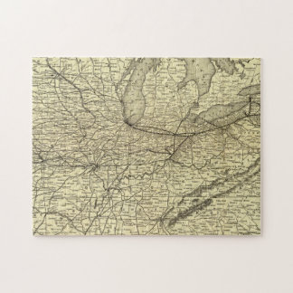 Puzzle Nueva York, Pennsylvania y Ohio Railroad