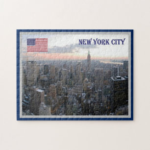 Puzzle Nueva York - Vista aérea - Estados Unidos -