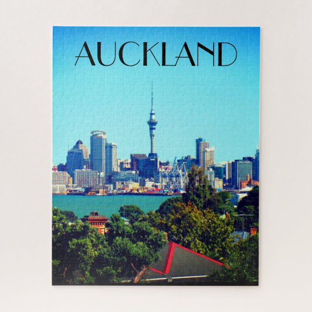 Puzzle nueva zelanda de auckland (Vertical)