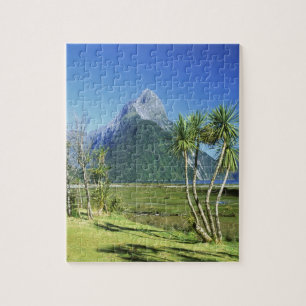 Puzzle Nueva Zelanda, Isla Sur, Mitre Peak,