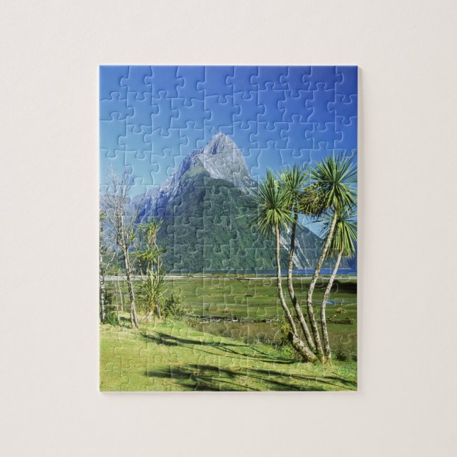 Puzzle Nueva Zelanda, Isla Sur, Mitre Peak, (Vertical)