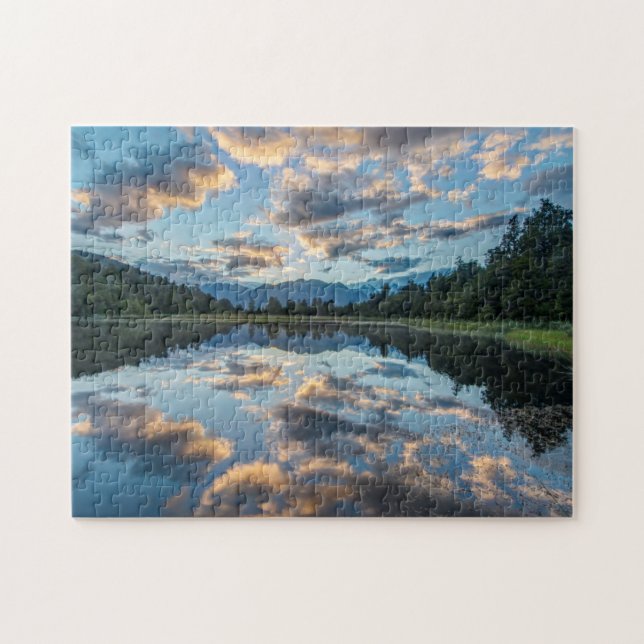 Puzzle Nueva Zelanda, Isla Sur, Westland Nacional (Horizontal)