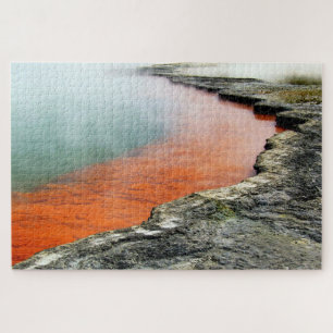 Puzzle Nueva Zelanda, Wai-O-Tapu y la piscina/rompecabeza