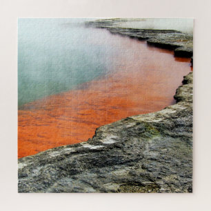 Puzzle Nueva Zelanda, Wai-O-Tapu y la piscina/rompecabeza