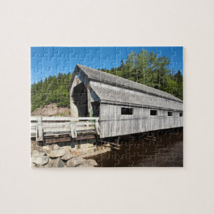 Puzzle Nuevo Brunswick, Canadá. Río Irish cubierto