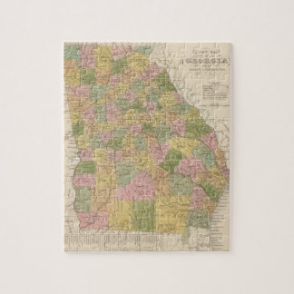Puzzle Nuevo Mapa De Georgia