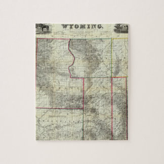 Puzzle Nuevo mapa de Holt, Wyoming