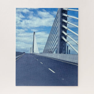 Puzzle Nuevo puente colgante New Ross Wexford Irlanda.
