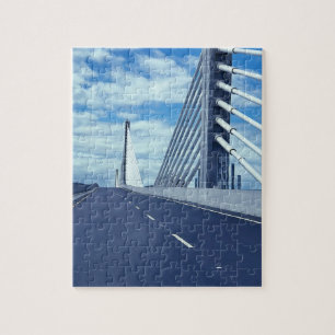 Puzzle Nuevo puente colgante New Ross Wexford Irlanda.