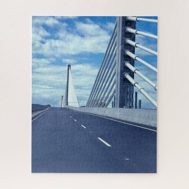 Puzzle Nuevo puente de Suspensión Nuevo Ross Wexford Irla (Vertical)