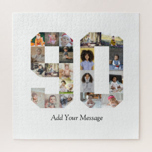 Puzzle Número 90 Collage de fotos