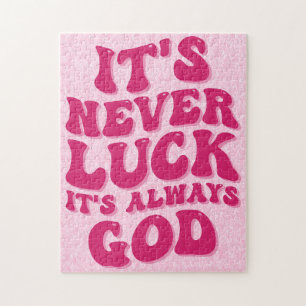 Puzzle Nunca es una suerte que siempre sea Dios
