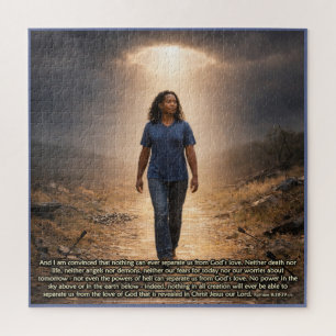 Puzzle Nunca separado de Dios
