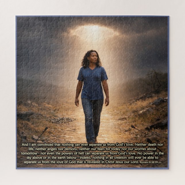 Puzzle Nunca separado de Dios (Vertical)