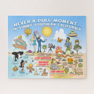 Puzzle Nunca un momento aburrido en Sunny SoCal