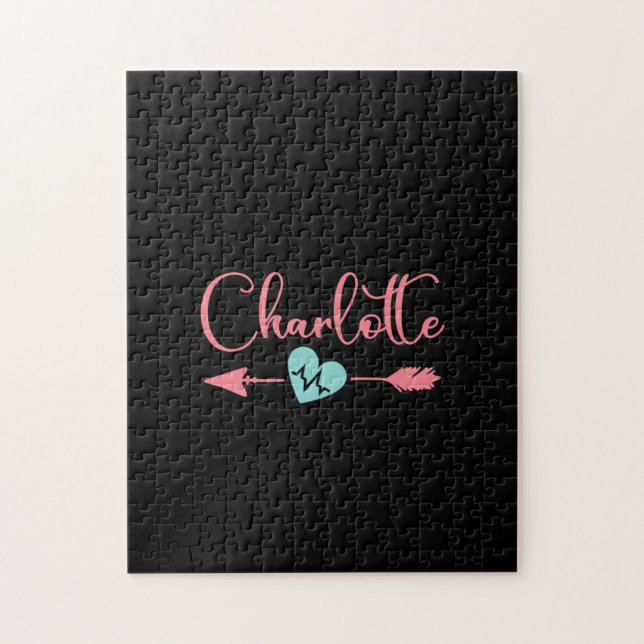 Puzzle Nurse Gift Charlotte (Vertical)