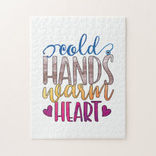 Puzzle Nurse Gift Cold Hands Varm Heart